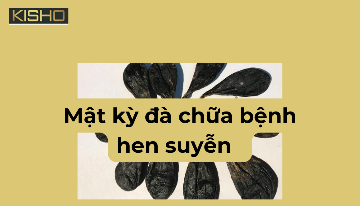 Mật kỳ đà chữa bệnh hen suyễn